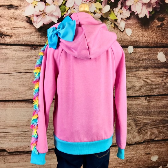SOLD 🛍️ Nickelodeon JoJo Unicorn Hooded Jacket - Picture 10 of 11